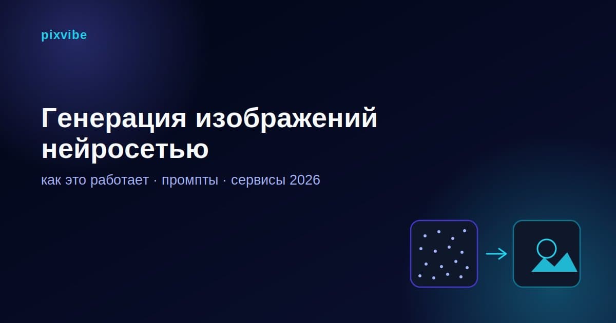 Генерация изображений нейросетью в 2026 году: с чего начать новичку